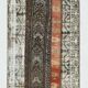 Tapis de couloir doux vintage marron et orange 2 x 11, 64 x 332 cm SK21437