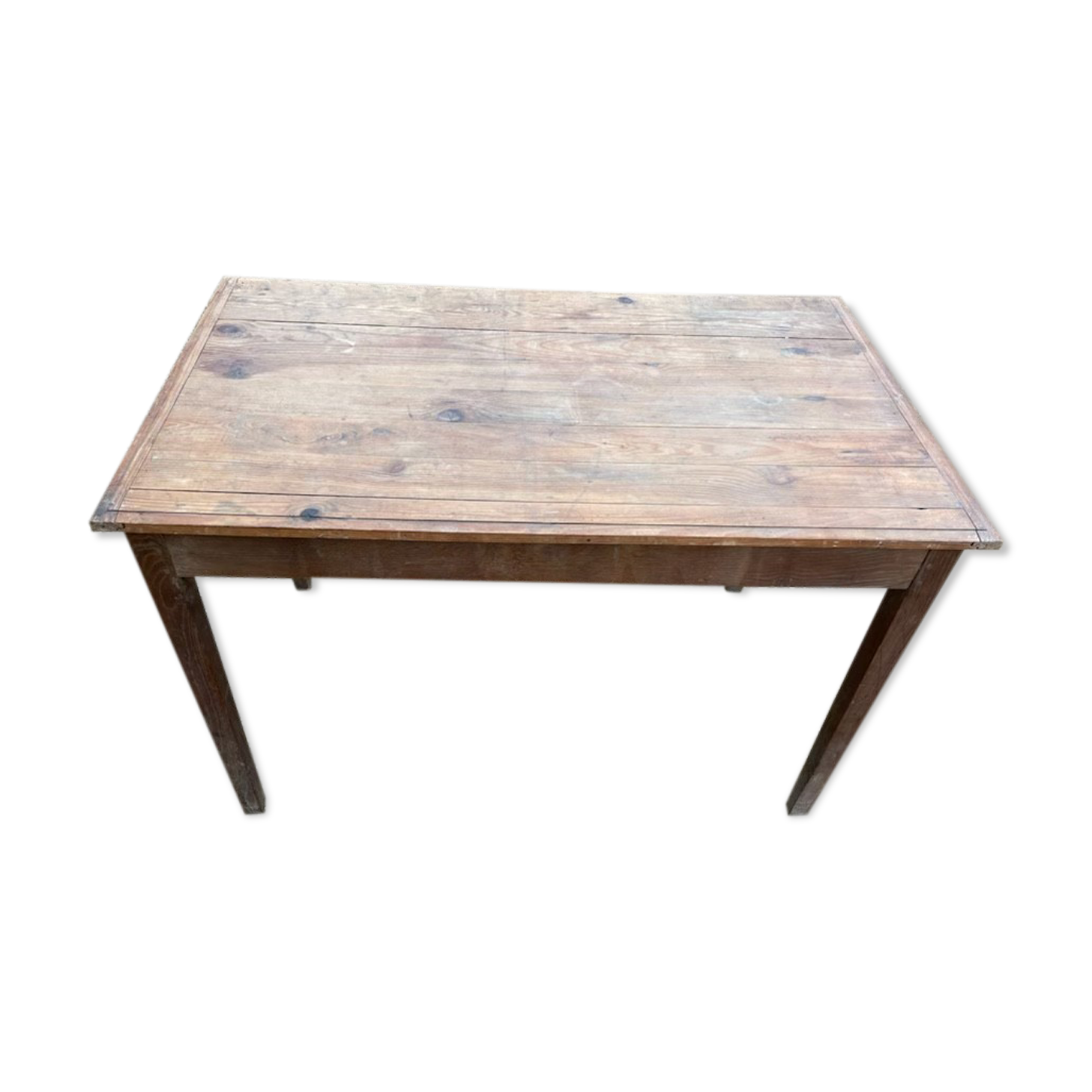 Oak and fir farmhouse table