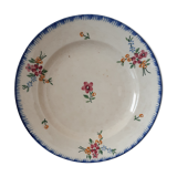 Assiette ancienne sarreguemines