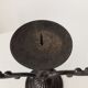 Old enamelled cast iron chandelier