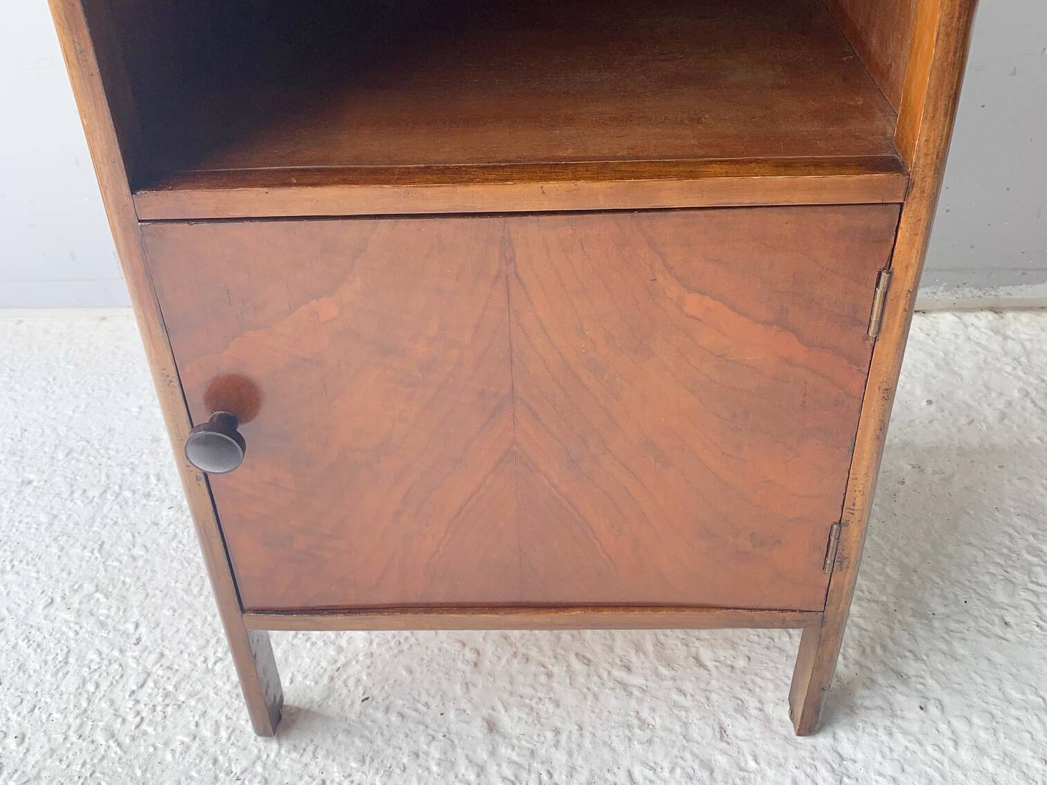 1930’s vintage maple bedside cabinet