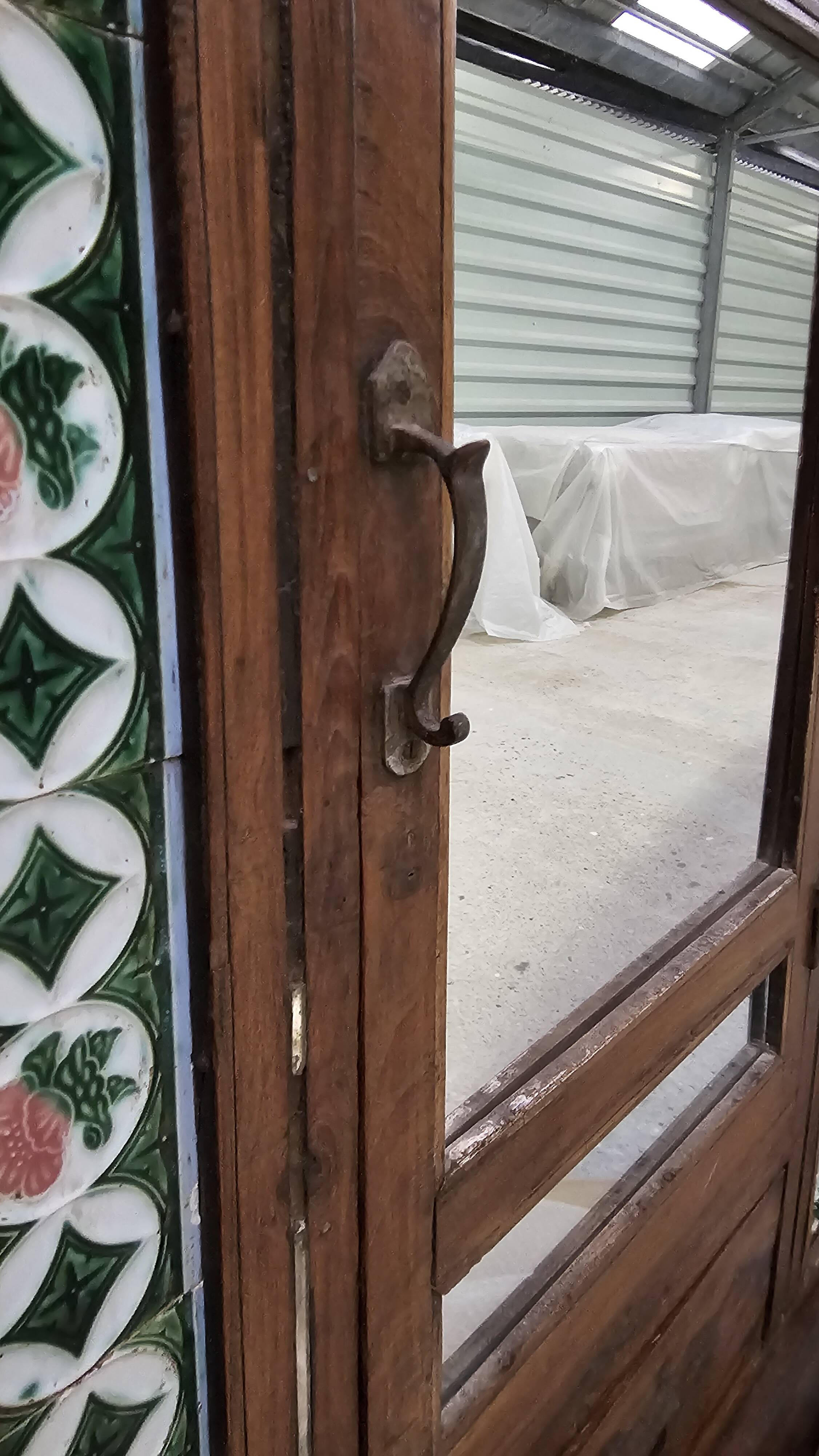 Colonial sideboard in Burmese teak