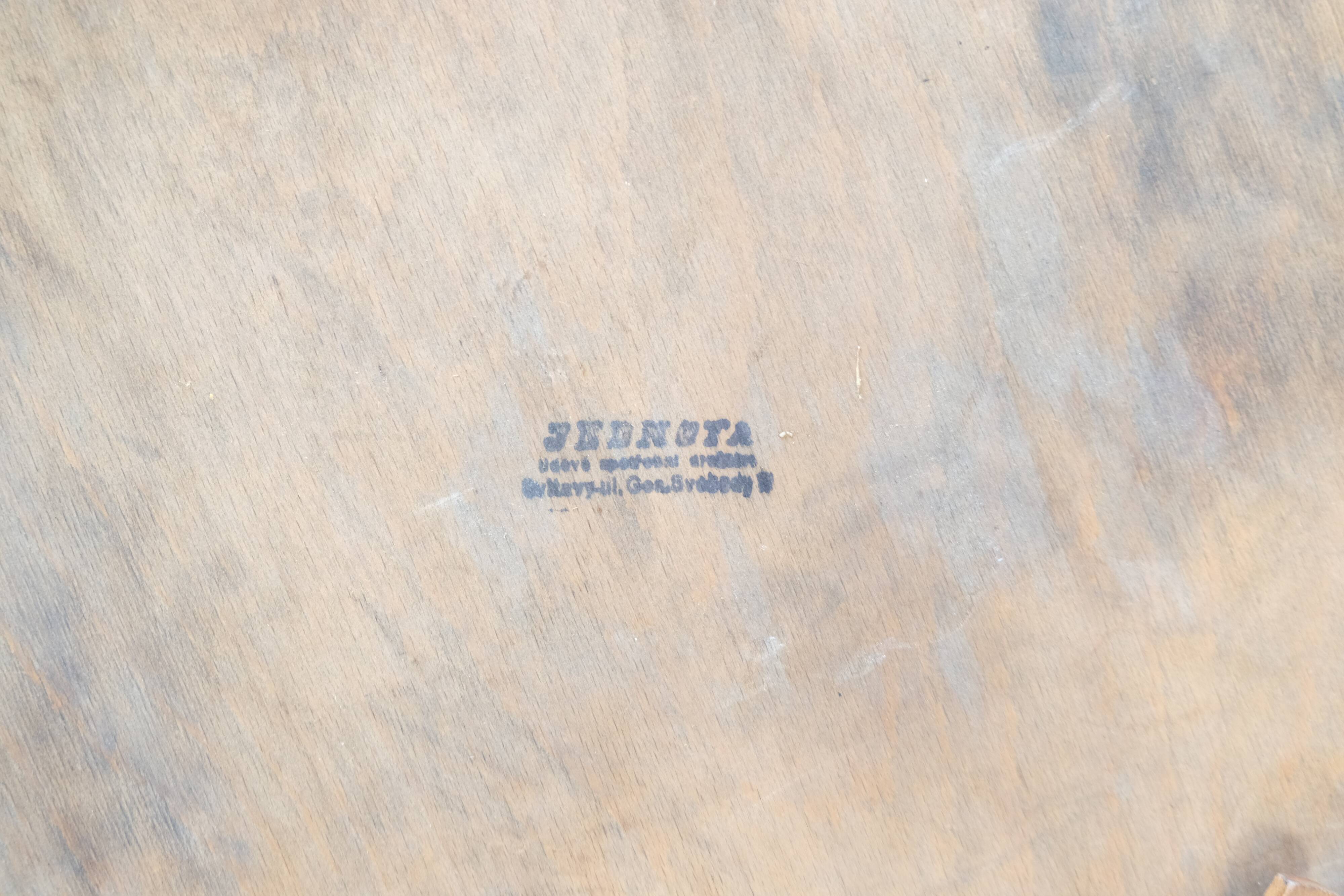 Series of 6 wooden chairs