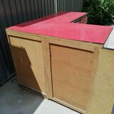 Kitchen buffet in formica 70s