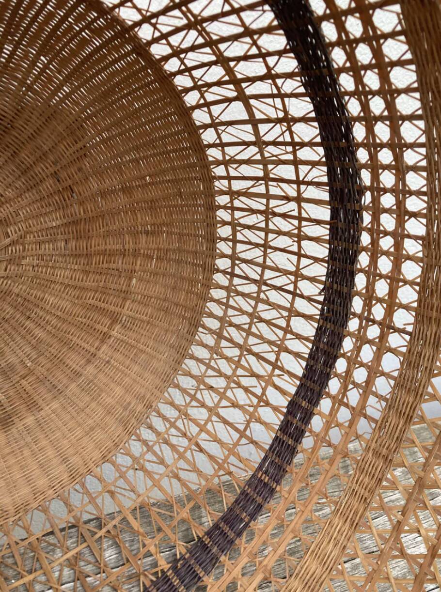 Rattan pendant light 70