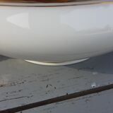 old white and gold LIMOGES porcelain fruit-saladier-plate cup