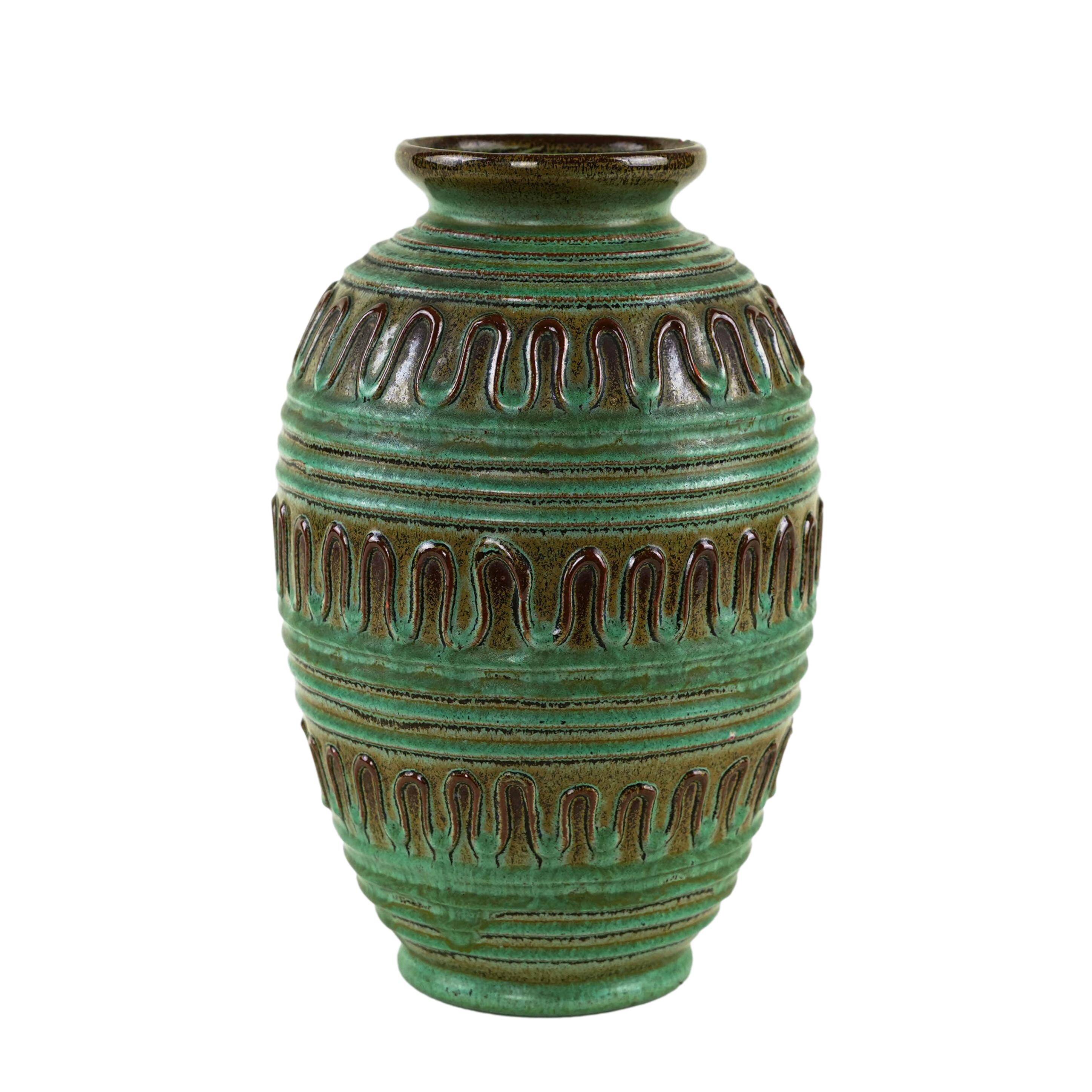 Ceramic vase, German design, 1970s, made in West Germany