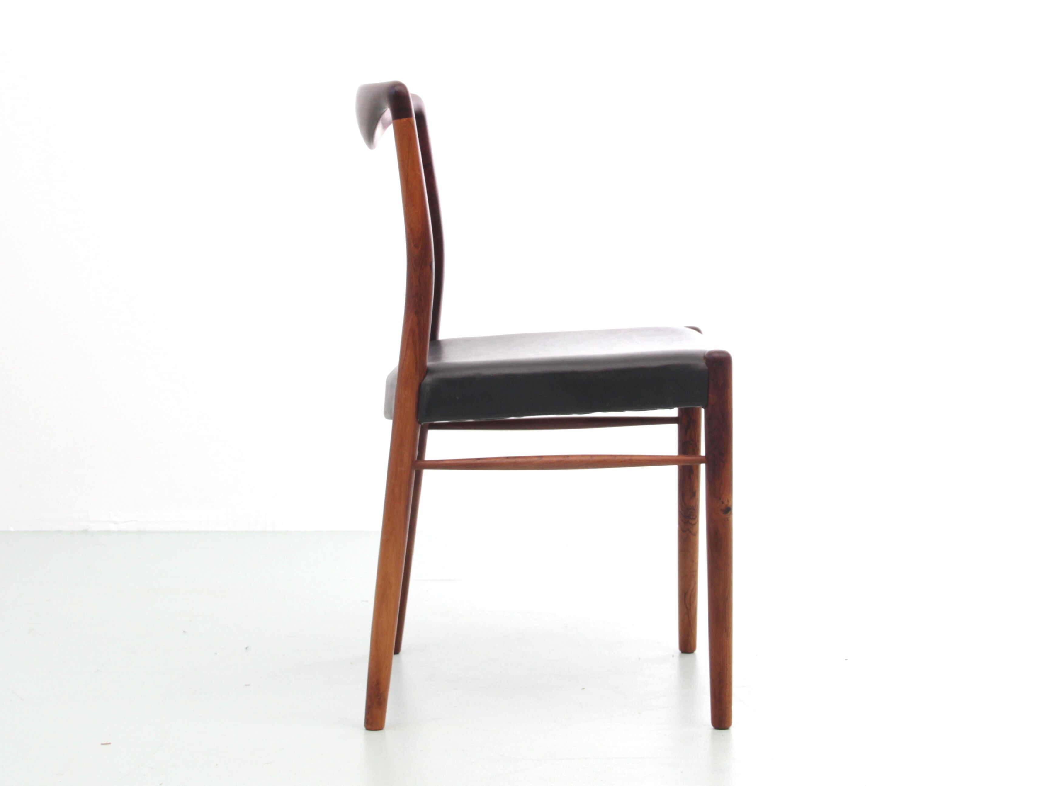 Scandinavian chair in Rio rosewood by Kai Lyngfeldt-Larsen for Søren Willadsen