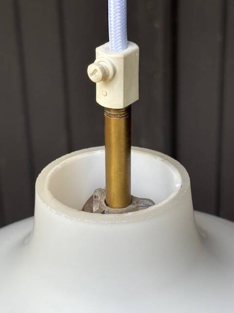 pair of satellite suspensions by Wohlert for Louis Poulsen - Denmark 1960