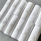 Service of 12 towels