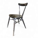 L.Ercolani / early / Ercol Black Stacking Chair / 1950s