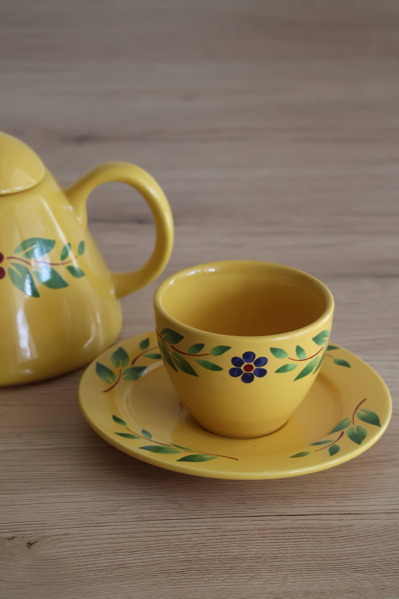 Service à café ou thé suédois pour deux Christineholm années 70