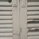 Shutters 4 leaves H148xW245cm (2) antique oak louvres pair 2