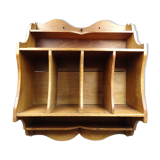 Walnut wall shelf, circa 1920/1930