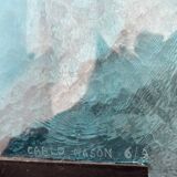 Carlo Nason paperweight sculpture