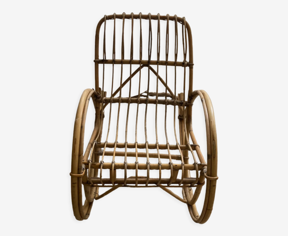 Rocking-chair enfant vintage