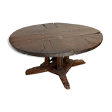 Medieval Gothic round table high period castle