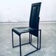 Postmodern architectural dining chairs, Italy, 1980s, set of 10