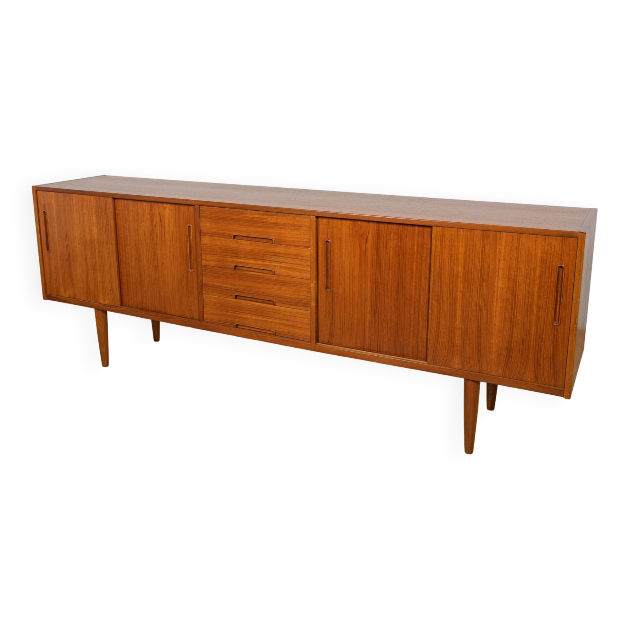Mid-Century Teak Sideboard by Nils Jonsson for Hugo Troeds, Sweden, 1960s