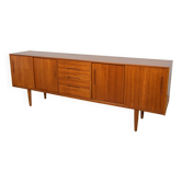 Enfilade vintage en teck par Nils Jonsson pour Hugo Troeds, Suède, 1960s