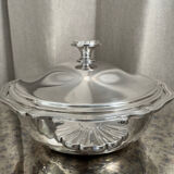 Vegetable Christofle silver metal Louis XV style "net/Chinon