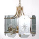 Josef Brumberg Kristal Glass Chandelier 1970s Germany