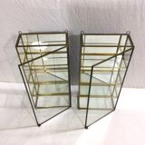 Pair of showcases