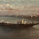 Lamois: oil on panel / view of Venice