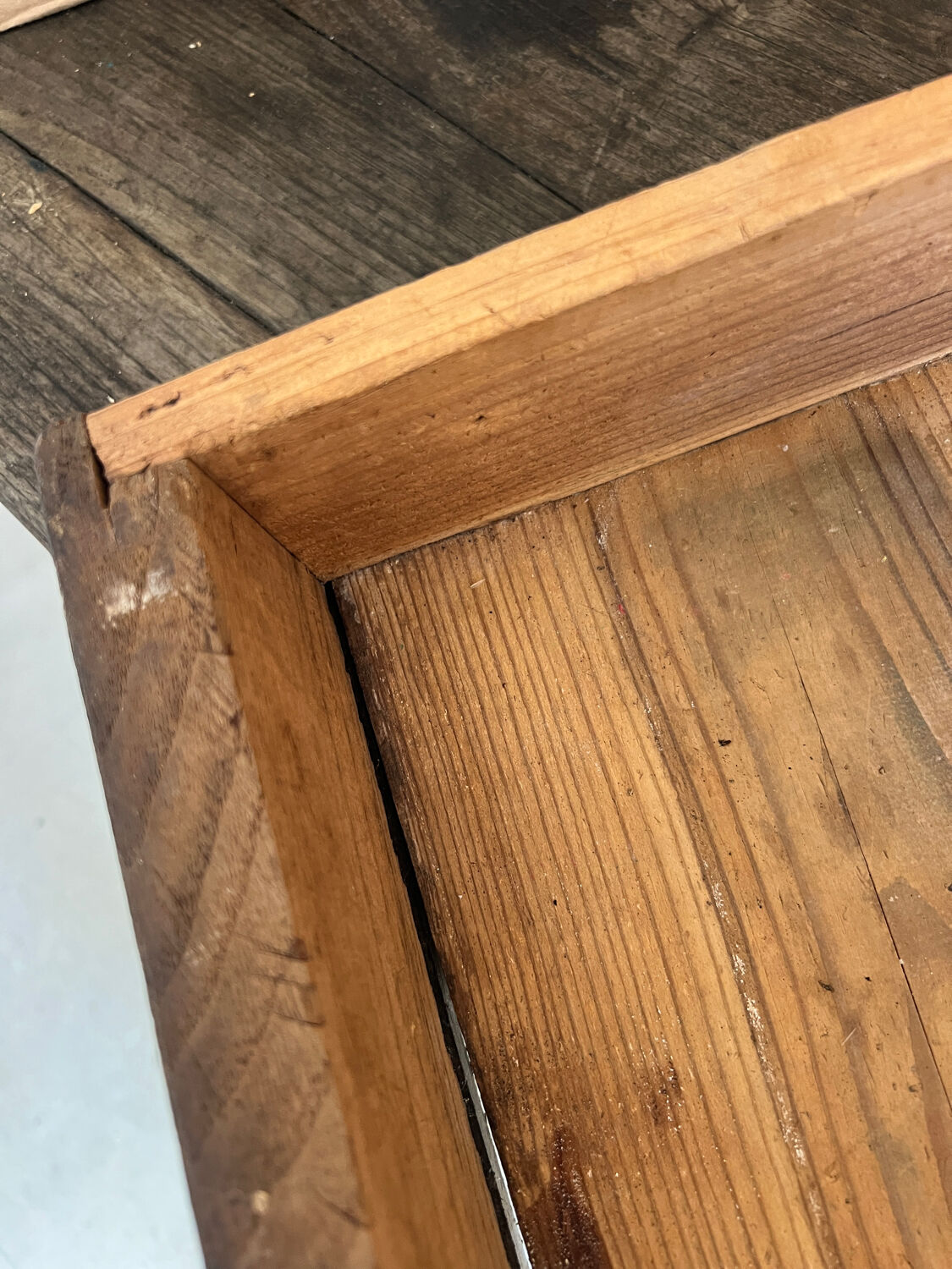 19th-century Breton farmhouse table