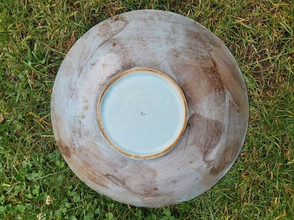 Plat rond céramique  Vallauris