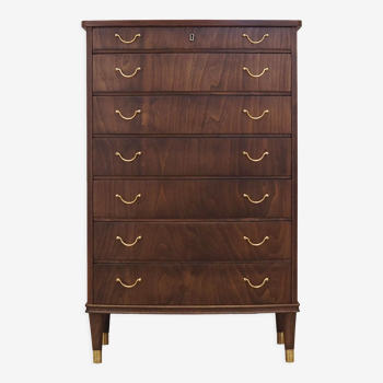 Walnut chest of drawers, Danish design, 1960s, production: Denmark