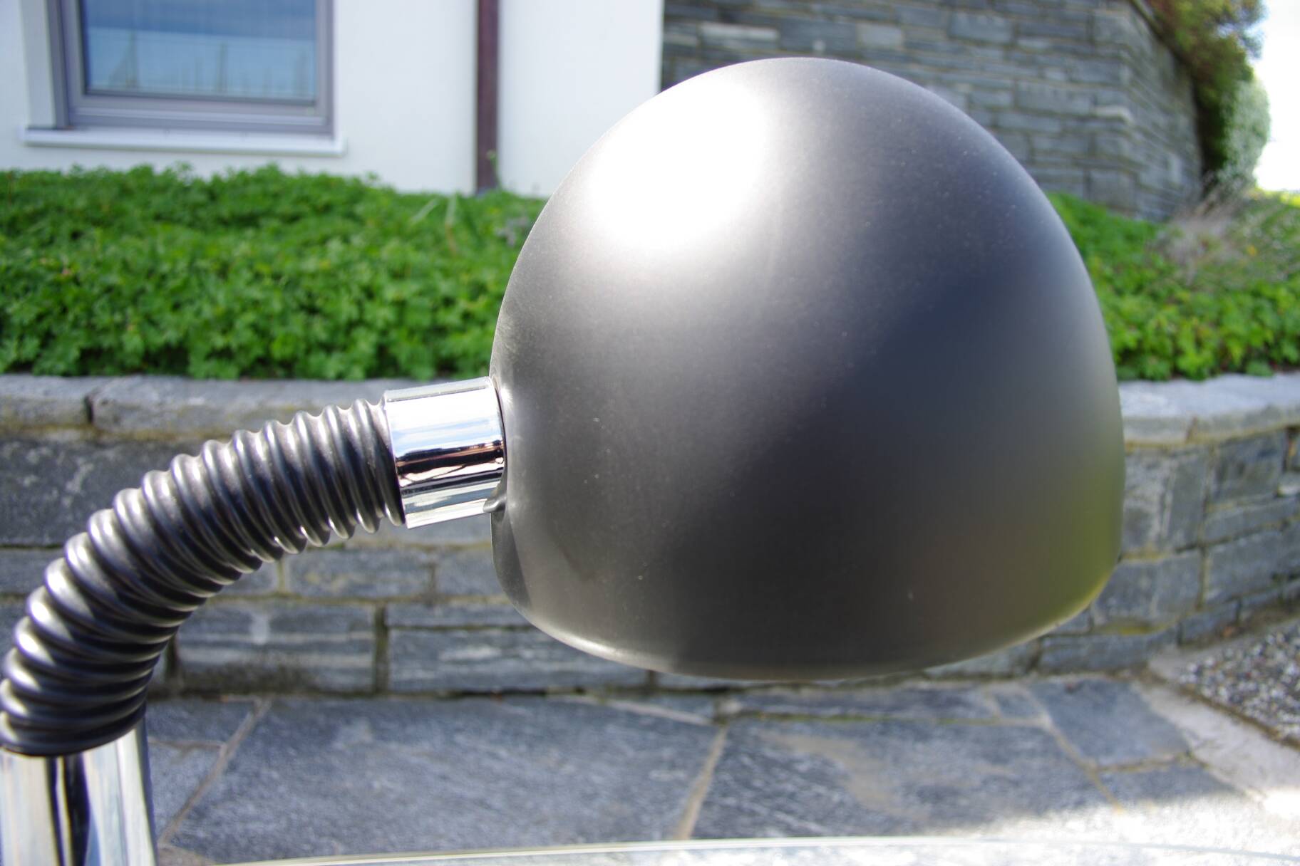 Lampe de bureau vintage en acier 1970