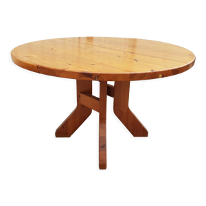 Table à manger extensible en pin