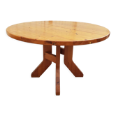 Table à manger extensible en pin 1970