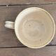 Vintage stoneware set – Botanical decoration / wildflowers – 1970s
