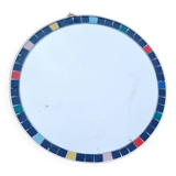 Vintage ceramic tile mirror