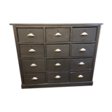 Craft furniture with 12 drawers
