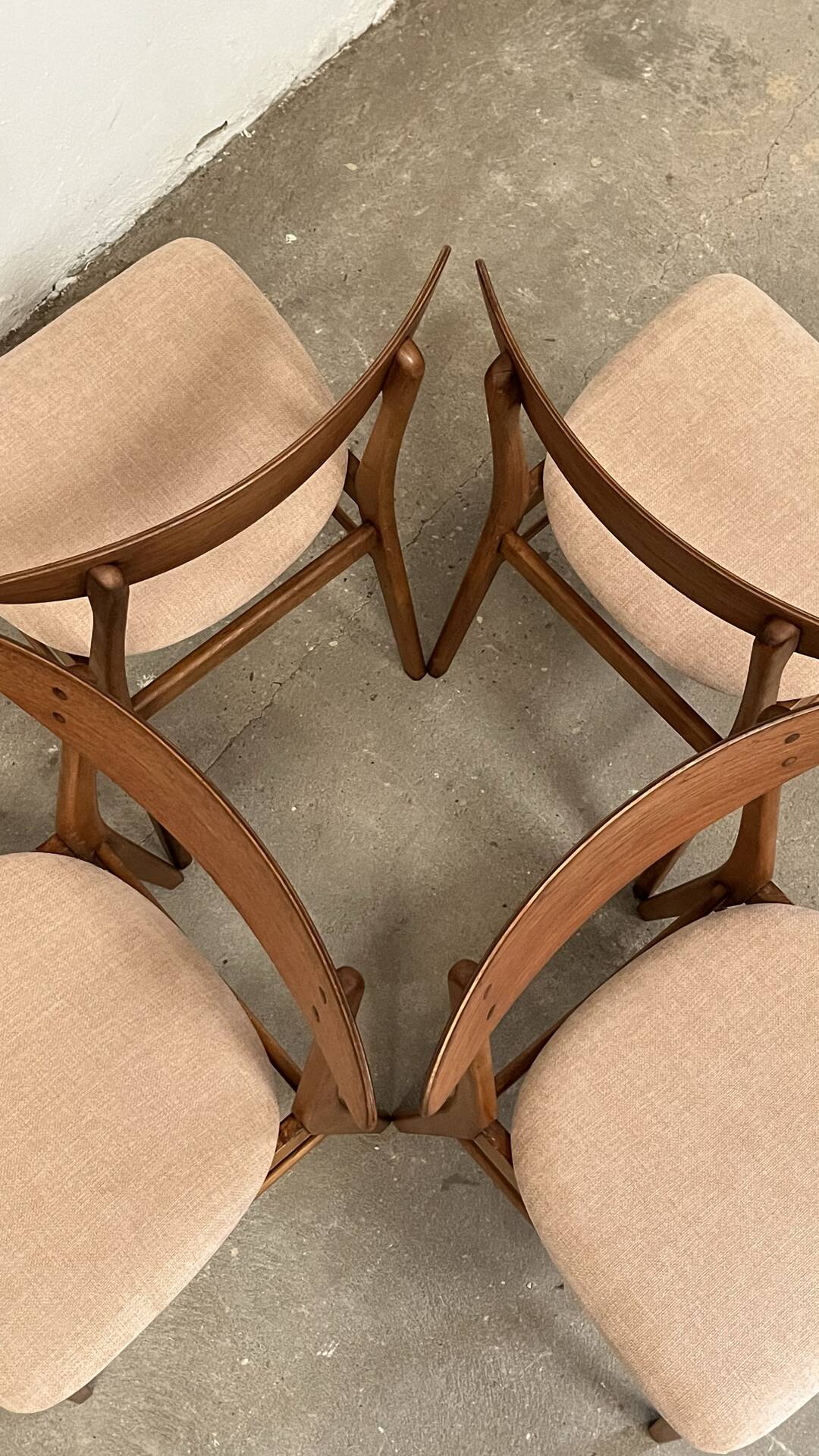 4 vintage Farstrup chairs