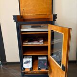 Small black ebony display case