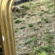 Small Louis-Philippe gilded mirror with mercury glass 48x60cm