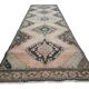 Vintage Turkish hallway rug 113x385 cm