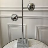 Modular eyeball lamp chrome 70s-80s