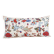 Vintage embroidered cushion cover 46x89 cm