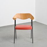 Pair of armchairs model 675 by Robin and Lucienne Day, Airborne, France, 1950s.