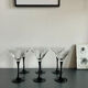 Domino cocktail glasses by Luminarc France