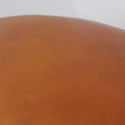 Sheep leather pouf