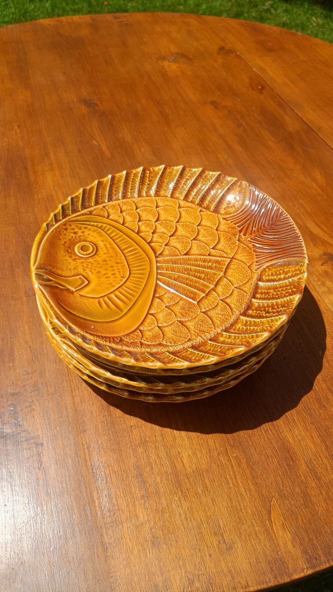 Sarreguemines fish plates