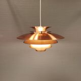 Hanging lamp designed by the Danish designer Kurt Wiborg, manufactured by the Jeka company.