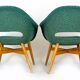 Fauteuils par Miroslav Navratil pour Tatra Nábytok, années 1960, ensemble de 2