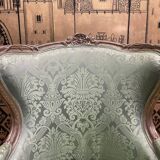 Louis XV golden eared armchair